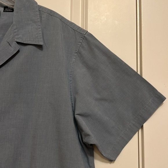 Levi’s Silvertab Slate Blue Cotton Short Sleeve Shirt Men’s Medium - Picture 4 of 7